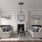 Ekena Millwork Attica Acanthus Leaf Medallion (Canopies up to 3 1/4"), 30 1/8"OD x 1 1/2"P, Cloud Burst Crackle CM30ATCBC - alternate 2